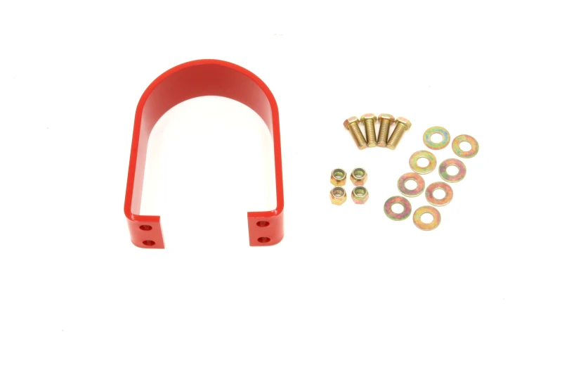BMR 05-14 S197 Mustang BMR Heck-Tunnel-Strebe-Schlaufe-Upgrade - Rot