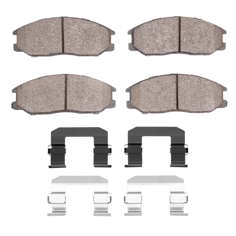 DFC 01-05 Hyundai Santa Fe Front 5000 Advanced Ceramic Brake Pads and Hardware Kit