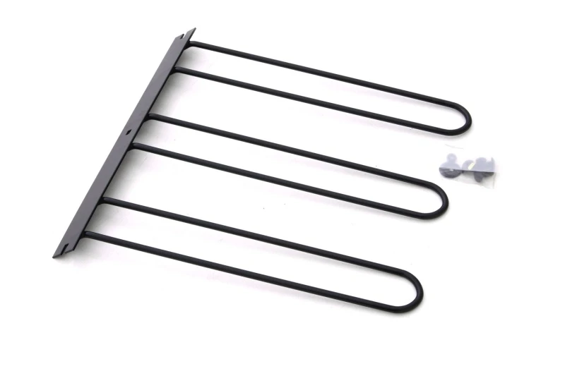 Lund Universal Fahrradträger-Anbauteil 20x60 Nicht-Faltbarer Stahlträger - Schwarz