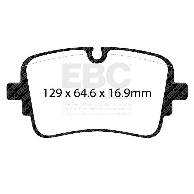EBC 20-24 Audi A8 Quattro D5 3.0T/Electric Hybrid Bluestuff Rear Brake Pads