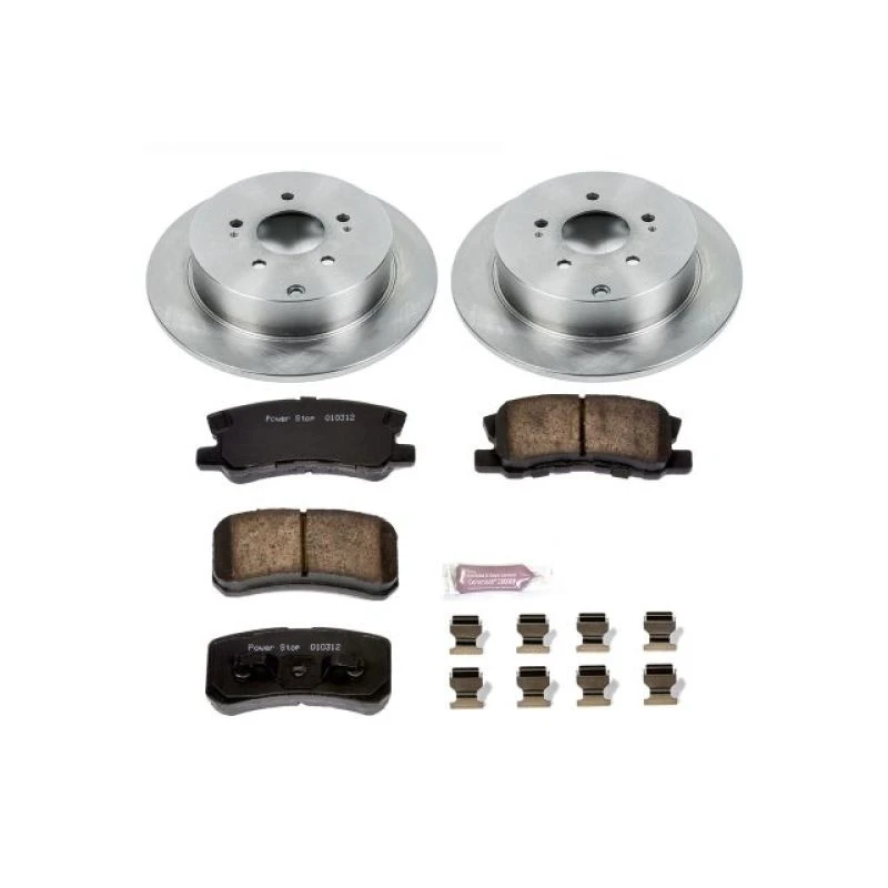 Power Stop Rear Autospecialty Brake Kit for 04-11 Mitsubishi Endeavor