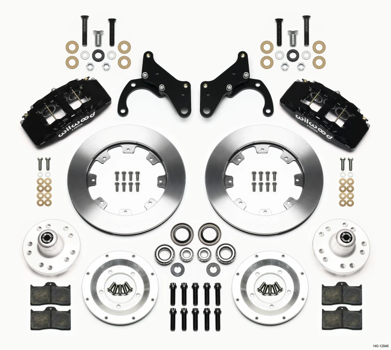 Wilwood Dynapro 6 Vordere Nabe Kit 12,19 Zoll 69-70 Impala Trommel/Scheibe 69-82 Vette