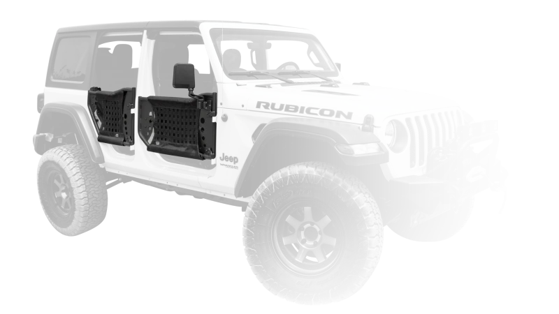 Body Armor 4x4 2018+ Jeep Wrangler JL and Gladiator JT Trail Doors Rear Pair