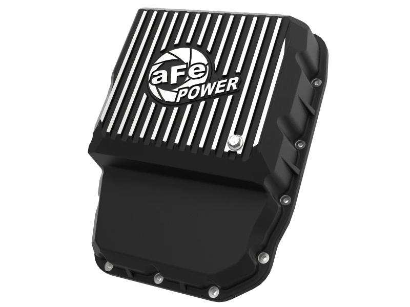 aFe Power Cover Trans Pan Machined COV Trans Pan Dodge Diesel Trucks 07.5-11 L6-6.7L (td) bearbeitet