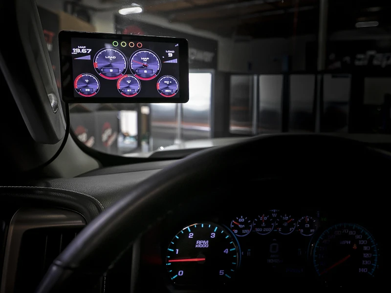 aFe AGD Advanced Gauge Display Digital 5.5in Monitor 08-18 Dodge/RAM/Ford/GM Diesel Trucks