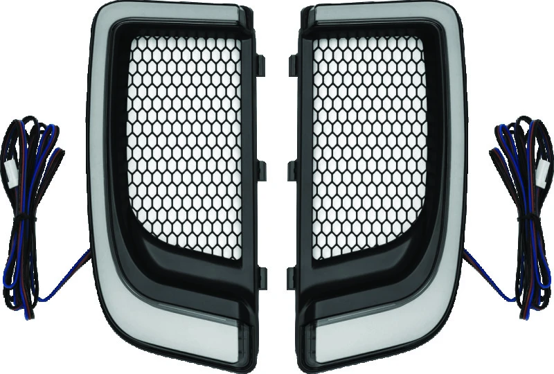 Kuryakyn Tracer Lower Fairing Grill Black