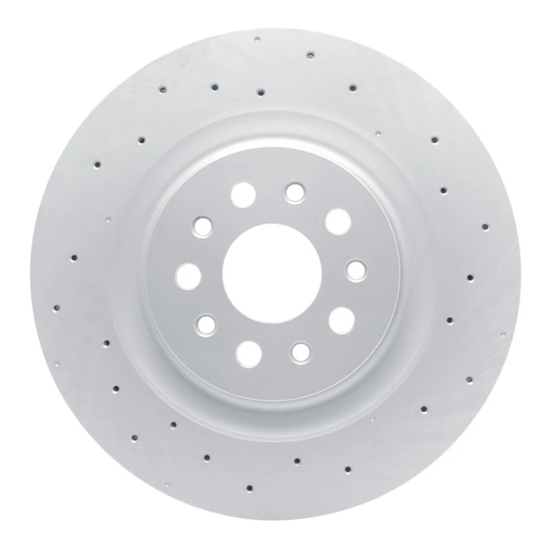 DFC 14-24 Maserati Quattroporte Rear Drilled Hi-Carbon Alloy Geomet Coated Rotor