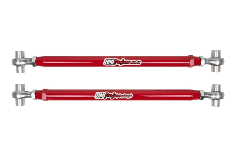 UMI Performance 64-72 GM A-Body Adjustable Lower Control Arms Rod Ends CrMo