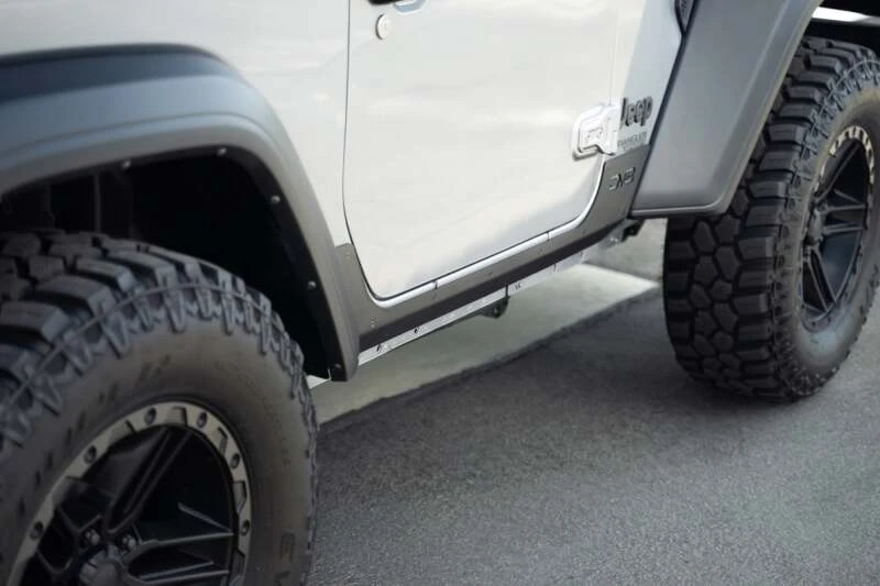 DV8 Offroad Rock Skins für 2018–2025 Jeep Wrangler JL 2-Türer
