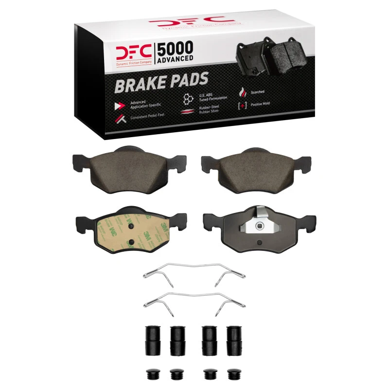 DFC 05-07 Ford Escape Front 5000 Advanced Ceramic Brake Pads and Hardware Kit