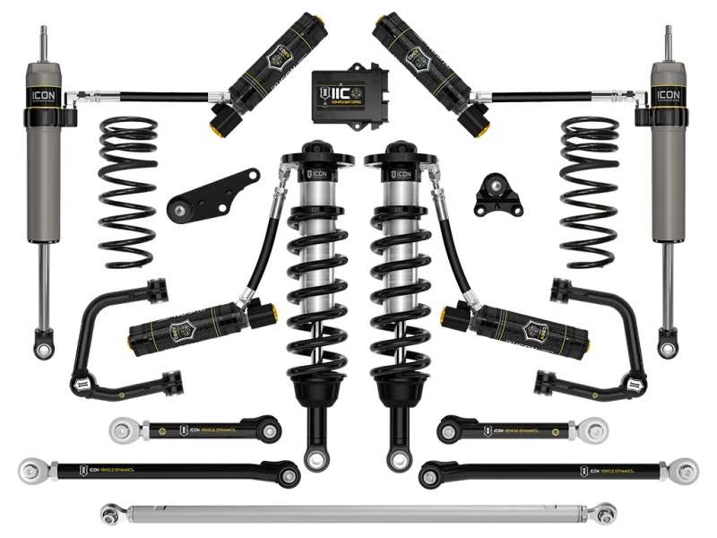 ICON 1,25-3 Zoll Stage 13 Federungssystem Tubular für 2024+ Toyota Tacoma