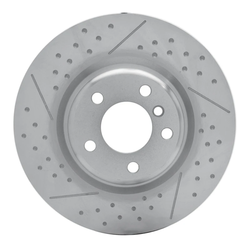 DFC 12-20 BMW M235I xDrive Rear Brake Rotor - Dimpled and Slotted