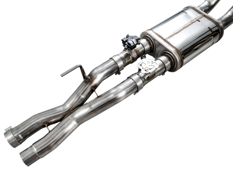 AWE Gen 3 Raptor R SwitchPath Exhaust - Diamond Black Tips