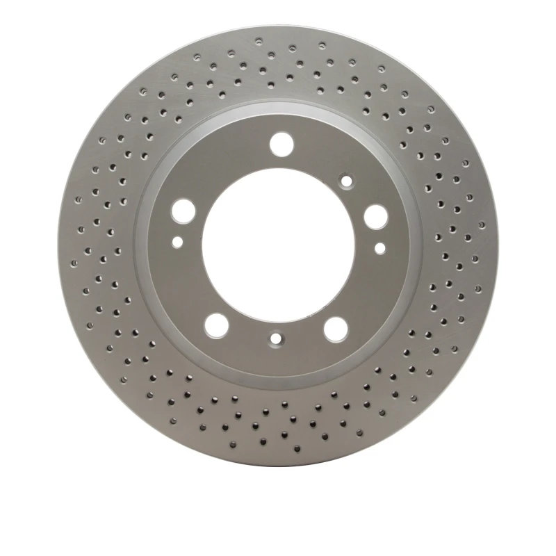 DFC 09-12 Porsche Boxster Rear Drilled GeoSPEC Coated Rotor