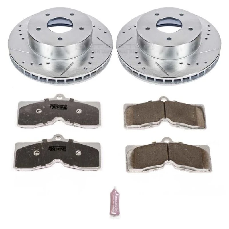 powerstop_K2598-26-67945f1f6a0bf Power Stop 63-82 Chevrolet Corvette Front Z26 Street Warrior Brake Kit