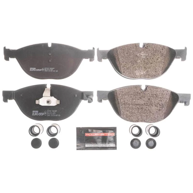 Power Stop 13-15 BMW ActiveHybrid 7 Euro-Stop ECE-R90 Front Brake Pads