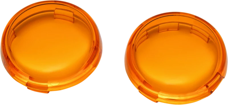 Kuryakyn Bullet Style Blinkerlinse in Bernstein für Harley-Davidson