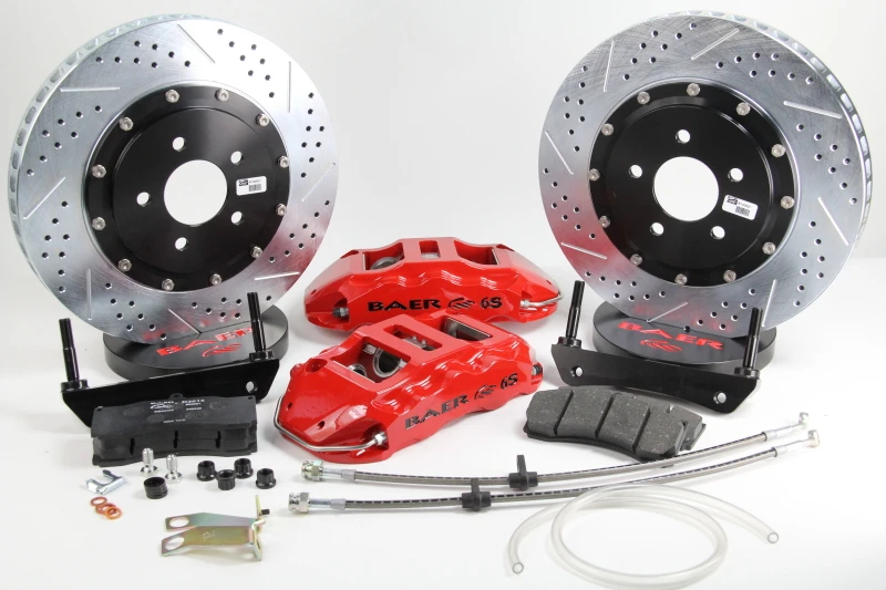 Baer Brakes 65-82 Chevrolet Corvette 14in Extreme+ Rear SDZ Brake Kit - Grabber Blue