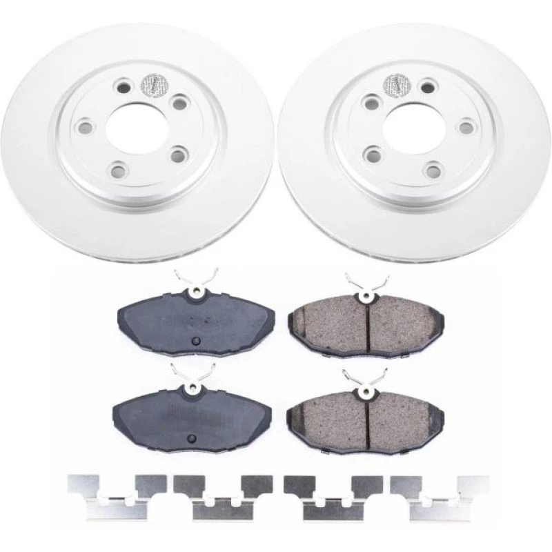 powerstop_CRK1361-67945b45d3f3c Power Stop 2005 Jaguar Vanden Plas Rear Z17 Evolution Geomet Coated Brake Kit