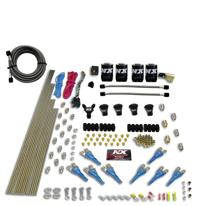 Nitrous Express Pro-Shk/Gas Nitrous Kit (200-600PS) 4 Solenoiden ohne Flasche