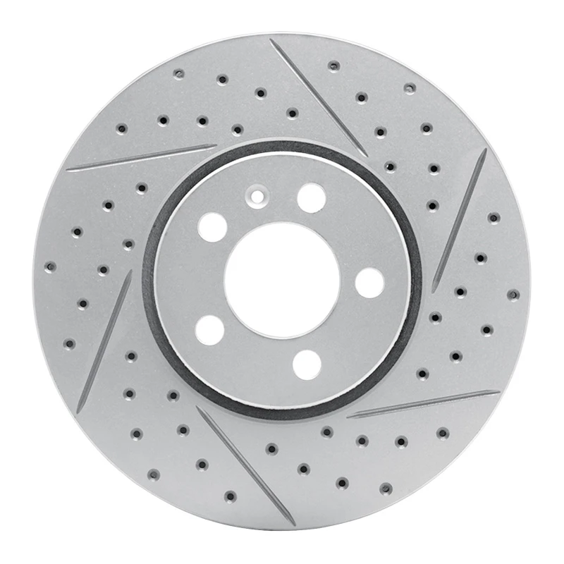 DFC 98-18 Audi A1 (Mexico) Front Right Drilled & Slotted Geoperformance Rotor