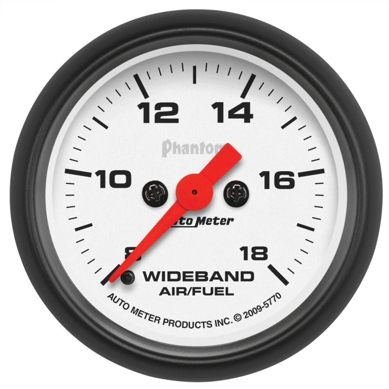 Autometer Wideband 2 1/16 inch Full Sweep Electric Air/Fuel Ratio Analog
