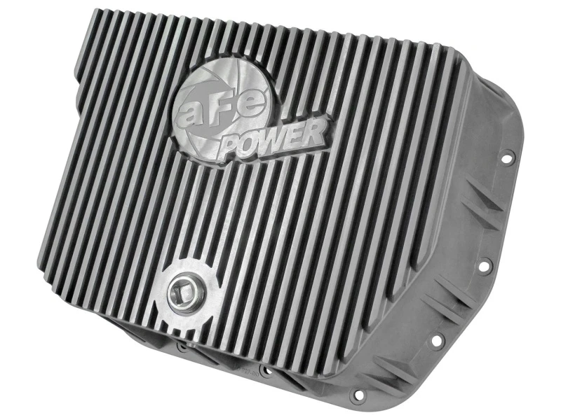 afe_46-70050-6792cc9fdab11 aFe Power Cover Trans Pan Machined Trans Pan 2006 Dodge RAM 5.9L Cummins