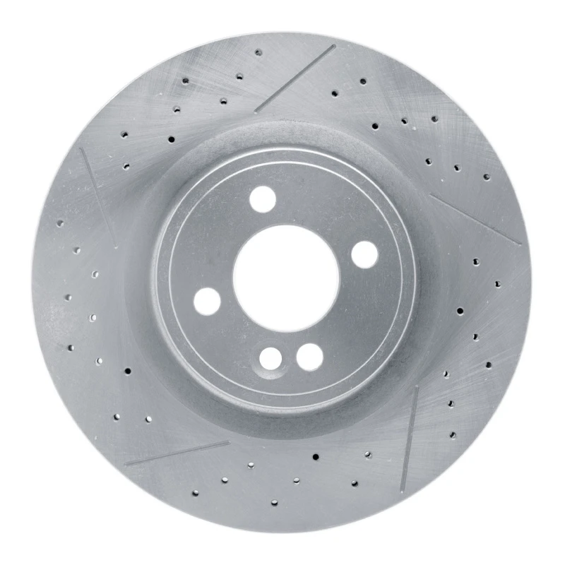 DFC 09-14 Mini Cooper (Excl Clubman) Front Drilled Brake Rotor and Slotted