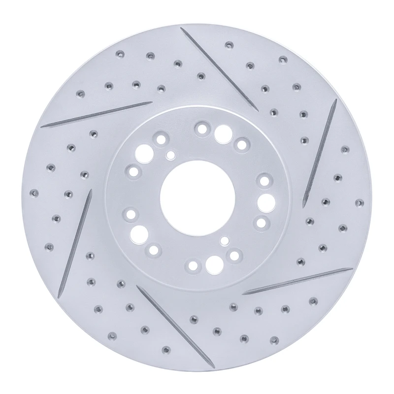 DFC 92-10 Lexus Gs430 Front Right Drilled & Slotted Geoperformance Rotor