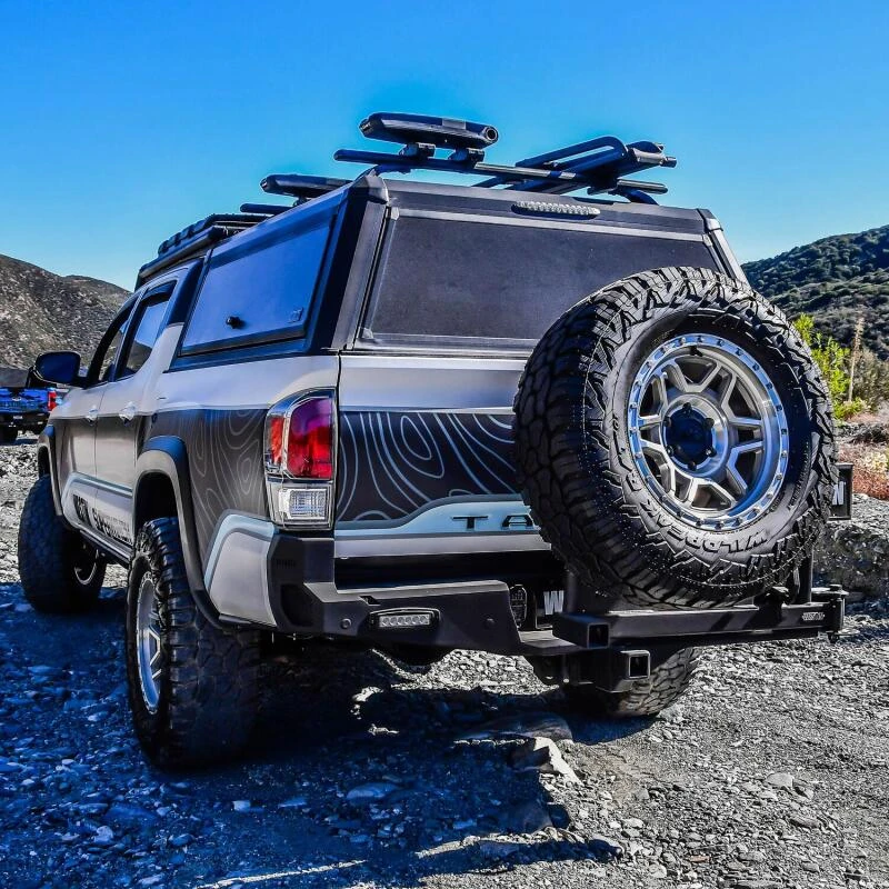Westin EXP Truck Cap COMPLETE KIT A + BS (16-23 Toyota Tacoma 5.2ft. Bed)