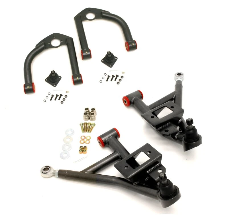 BMR 93-02 F-Body Ober- und Unter-A-Arm Kit - Schwarzer Hammertone