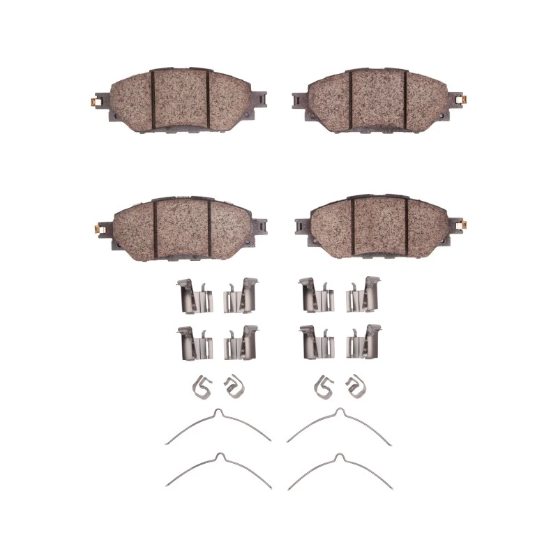 DFC 16-25 Toyota Hilux (Mexico) Front 3000 Ceramic Brake Pads and Hardware Kit