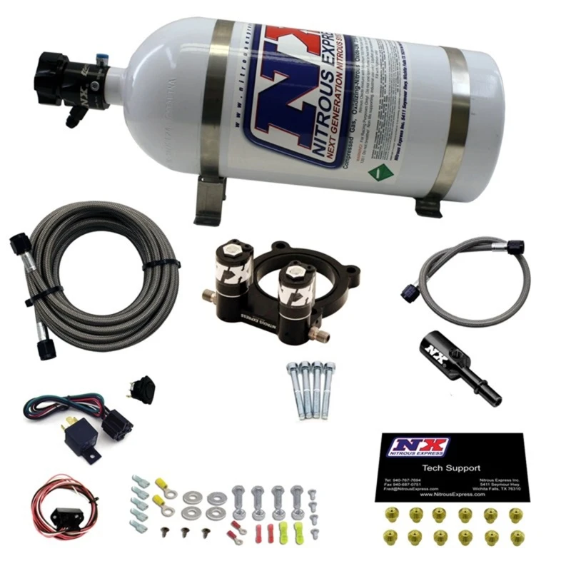 Nitrous Express Ford 2.3L Ecoboost Nitrous-Kit mit 10lb Flasche