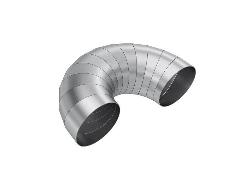 MBRP T304 Edelstahl 5 Zoll Durchmesser 180 Grad Universelles Pie-Cut-Kit