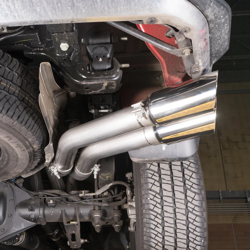 Stainless Works 2020-21 Silverado HD 6.6L Redline Catback Polierte Endrohre