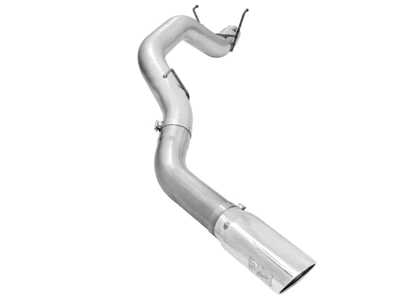 aFe Atlas 5 Zoll DPF-Back Aluminized Steel Auspuff Dodge RAM Diesel 13-14 6.7L (td) Mega Cab mit poliertem Endrohr