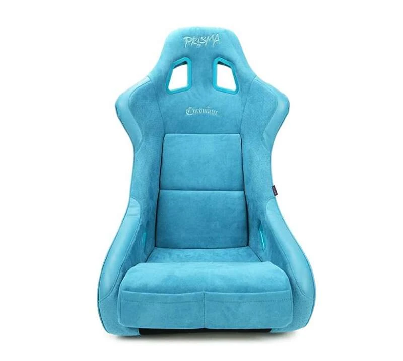 NRG FRP Bucket Seat Medium Prisma-Chromatic Dark Teal Vegan Suede mit Chameleon Rücken