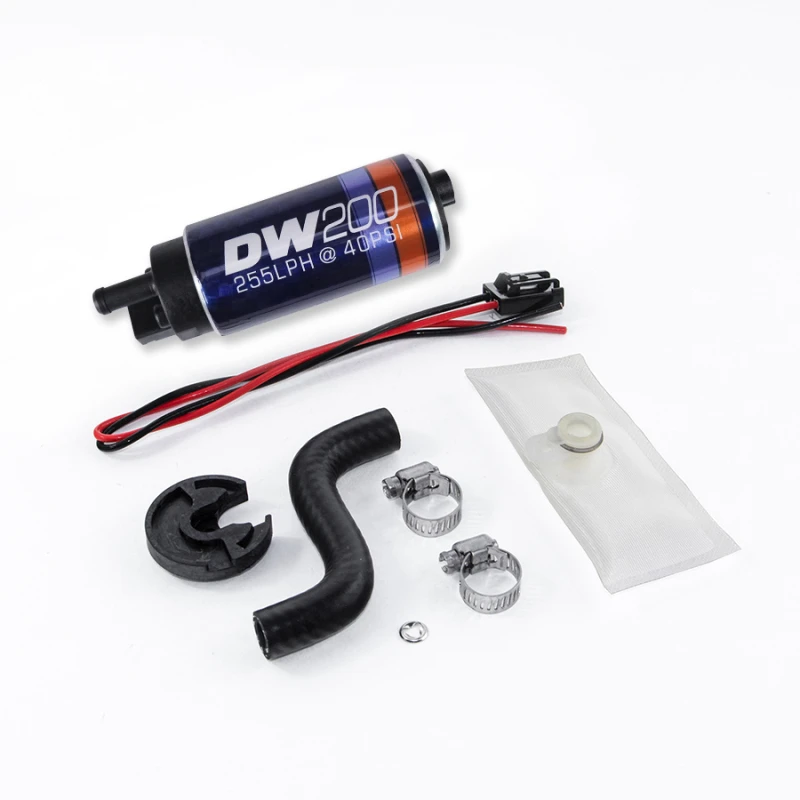 DeatschWerks 85-97 Ford Mustang 255 LPH DW200 In-Tank Fuel Pump w/ Install Kit