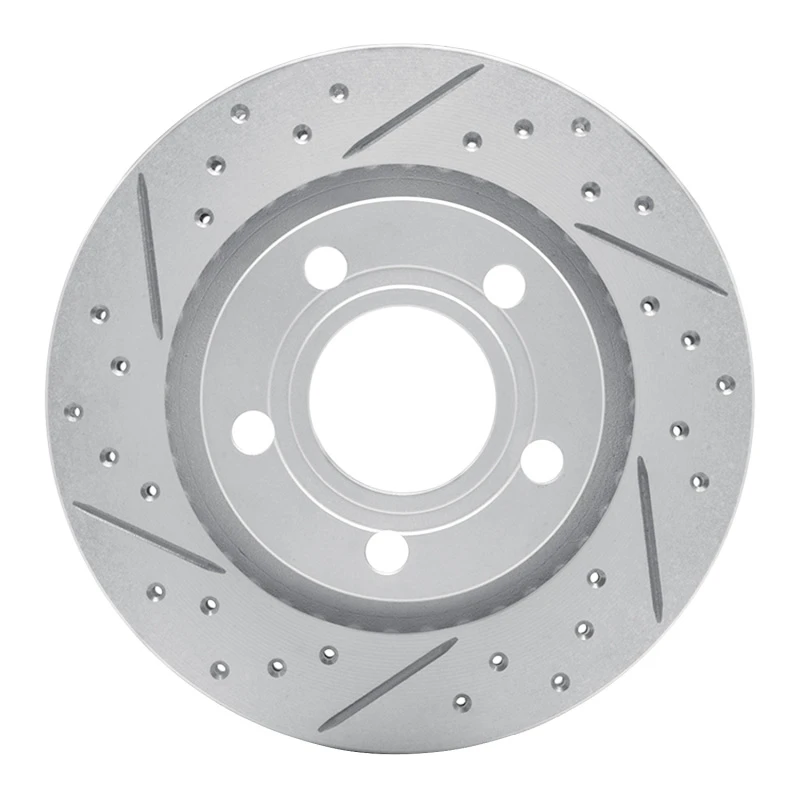 DFC 99-05 Audi A6 Quattro Rear Left Drilled & Slotted Geoperformance Rotor