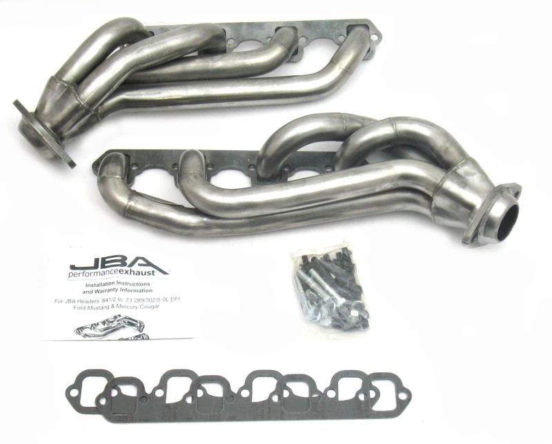 JBA Mid Length Krümmer für 65-73 Ford Mustang 260-302 SBF mit GT40-P Köpfen