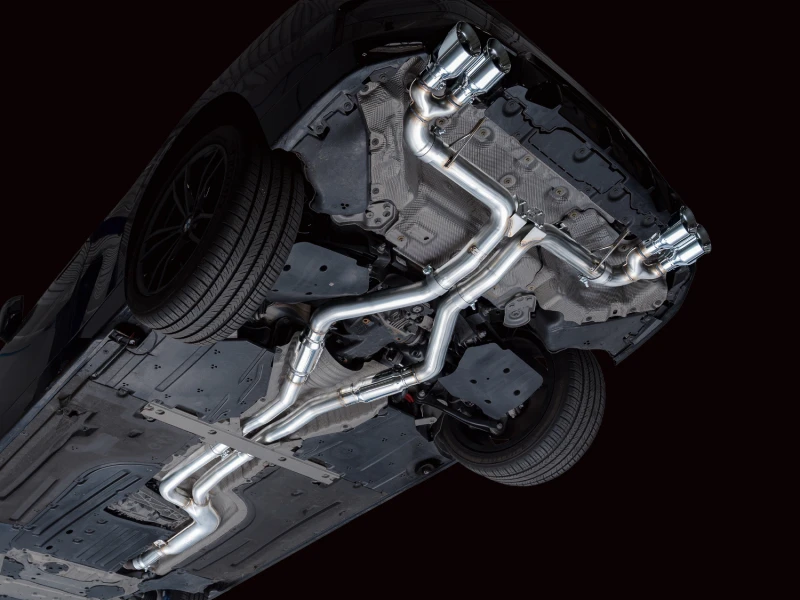 AWE Tuning 22-26 BMW M240i (G42) Track Edition Exhaust - Chrome Silver Tips