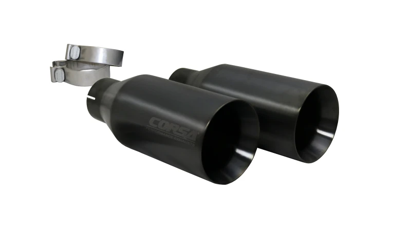 Corsa 2017-20 Ford F-150 Raptor 3-Zoll-Einlass / 5-Zoll-Auslass Gunmetal PVD Tip-Kit (nur für Corsa Auspuff)