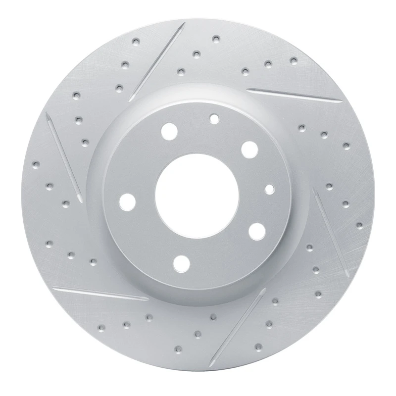 DFC 19-25 Mazda 3 Front Left Drilled & Slotted Geoperformance Rotor