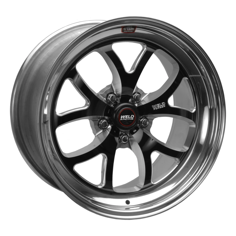 weld_76HB8100W66A-67954e366786a Weld S76 18x8.5 / 5x4.75 BP / 6.7in. BS Black Wheel (Medium Pad) - Non-Beadlock