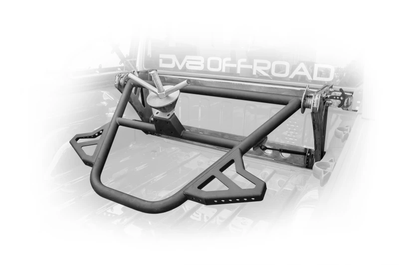 DV8 Offroad In-Bed Verstellbarer Reserveradträger für 2019+ Jeep Gladiator