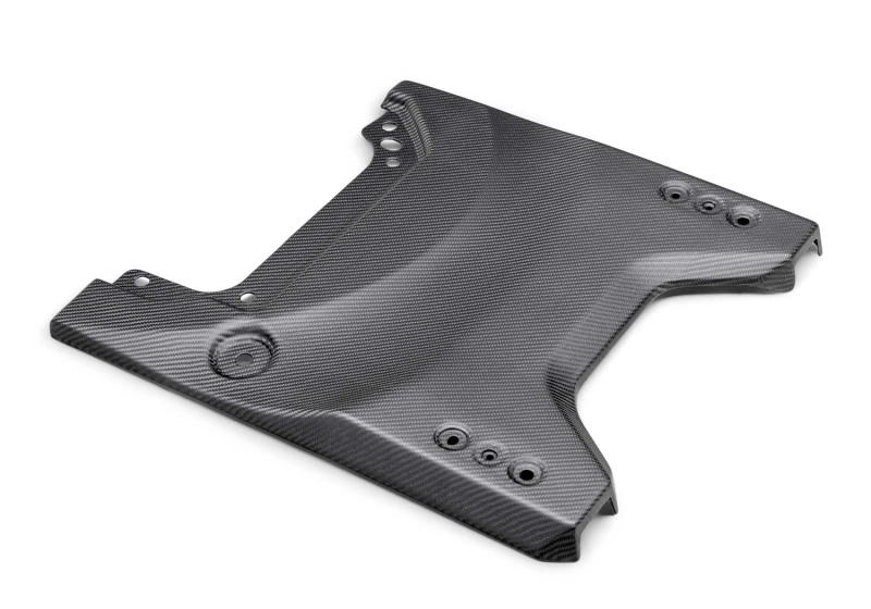 Ford Racing 22-24 Ford Bronco Raptor Carbon Fiver Tailgate Applique - Matte