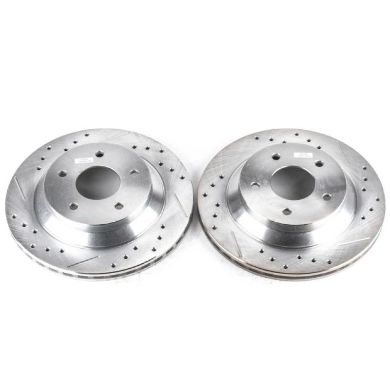powerstop_AR8240XPR-679454a3686f9 Power Stop 88-95 Chevrolet Corvette Front Evolution Drilled & Slotted Rotors - Pair