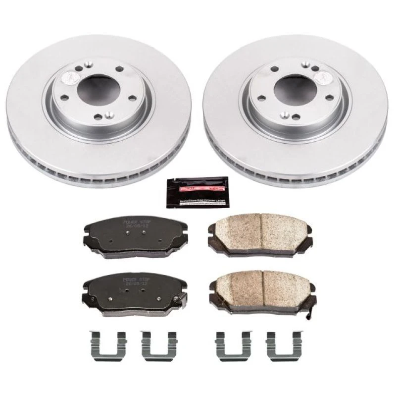 powerstop_CRK4646-679453d5633af Power Stop 06-11 Hyundai Azera Front Z17 Evolution Geomet Coated Brake Kit