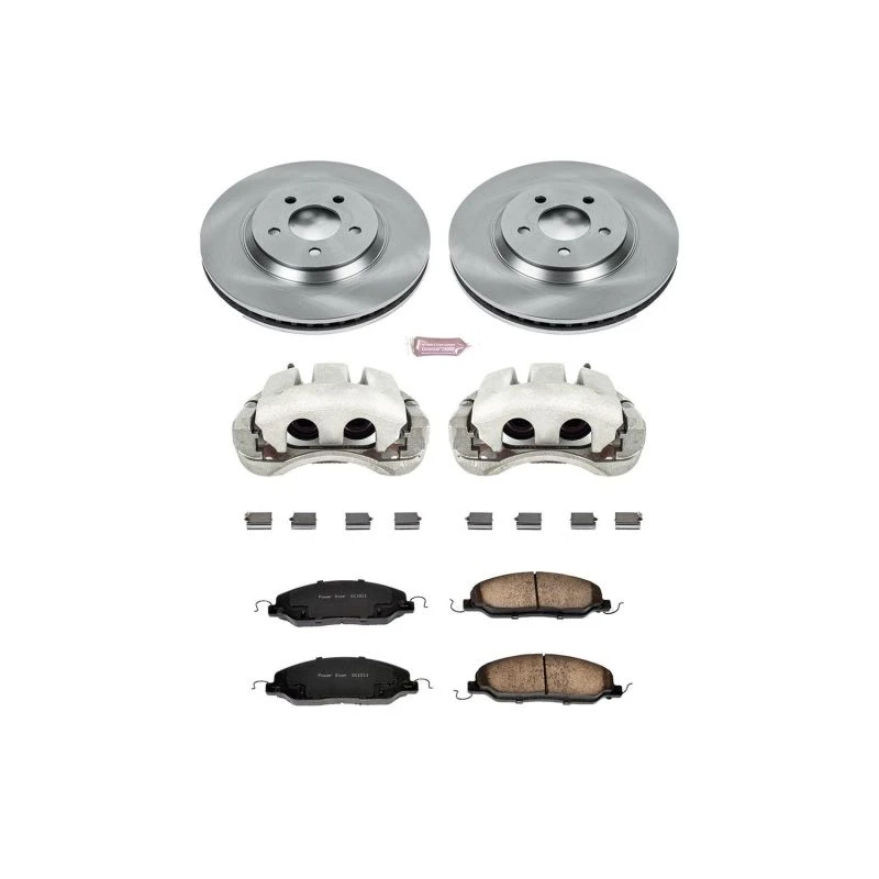 powerstop_KCOE1380-67945b0592379 Power Stop 05-10 Ford Mustang Front Autospecialty Brake Kit w/Calipers