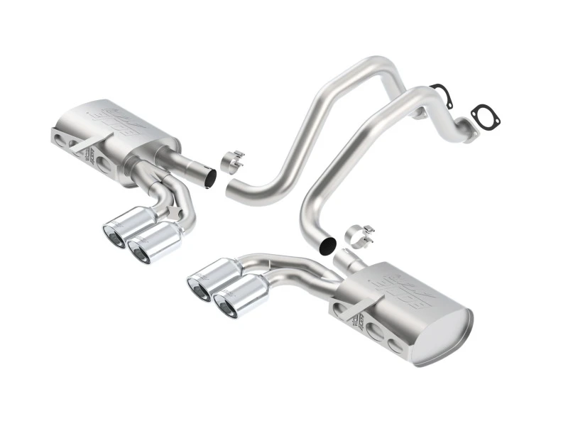 Borla 97-04 Chevrolet Corvette 5.7L 8cyl ATAK SS Catback-Auspuffanlage
